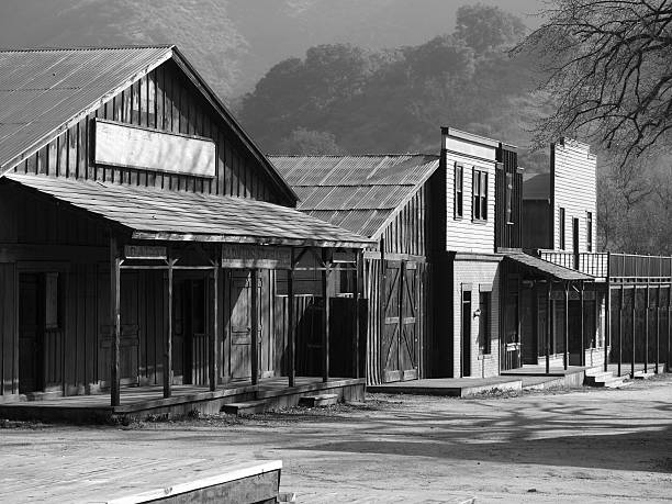 paramount ranch zachodnie miasto - narrative cinema zdjęcia i obrazy z banku zdjęć