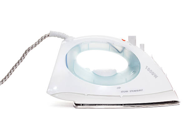 istock Electric Steam Iron - Isolated on White 480779059