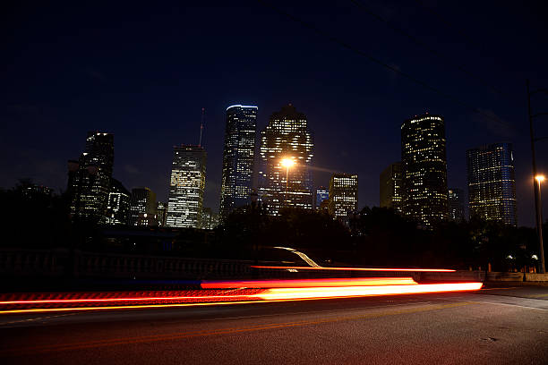 istock Downtown Houston Skyline at night 480779790