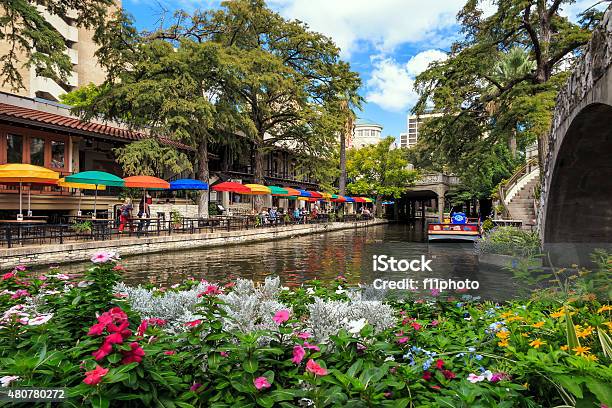 Riverwalk San Antonio Stock Photo - Download Image Now - San Antonio - Texas, Texas, Architecture
