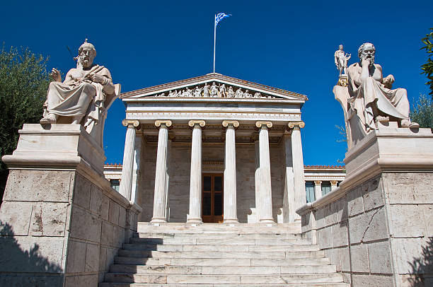 istock Academy of Athens, the main temple. Greece. 480782794
