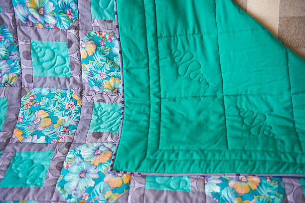 istock Blanket made of fabric rags 480785234