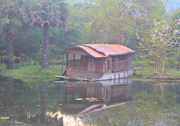 istock boat sinking in the lake 480788539
