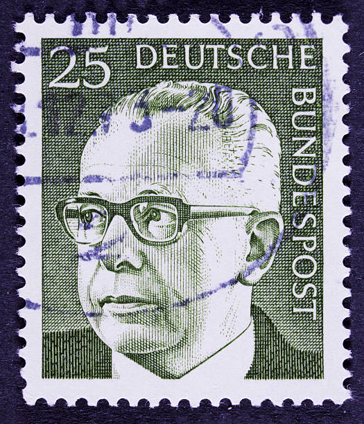 istock Former German President on an old stamp. 480788849