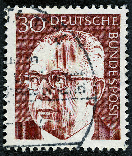 istock Former German President on an old stamp. 480788859