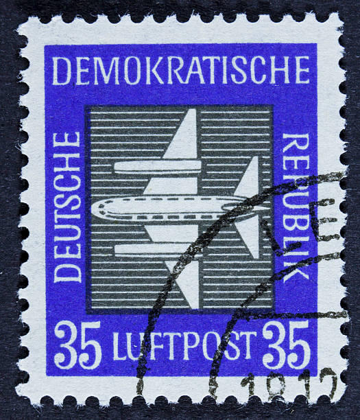 istock Vintage post stamp from the DDR. 480788931