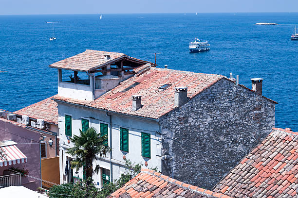 A single building which may be privately owned in Suđurađ on Šipan (Elaphiti Islands) in Dalmatia, Croatia