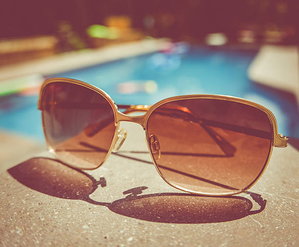 istock Retro Vintage Pool Sunglasses 480789944