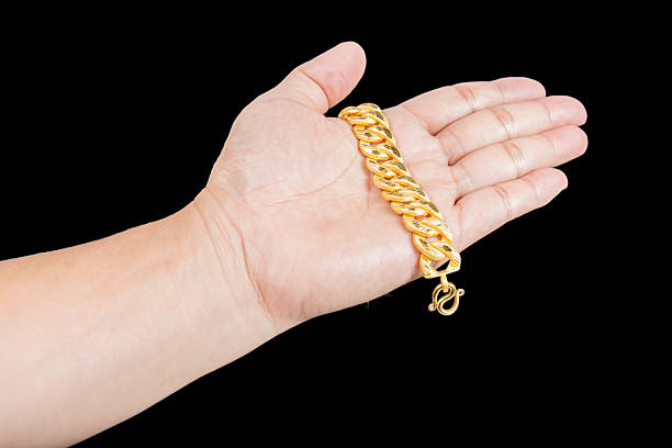 istock golden bracelet 480790756