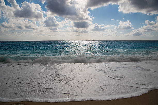 Egremni Beach, Lefkada - foto de acervo