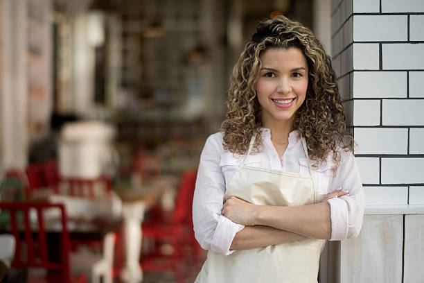 istock Woman working at a restaurant 480801570