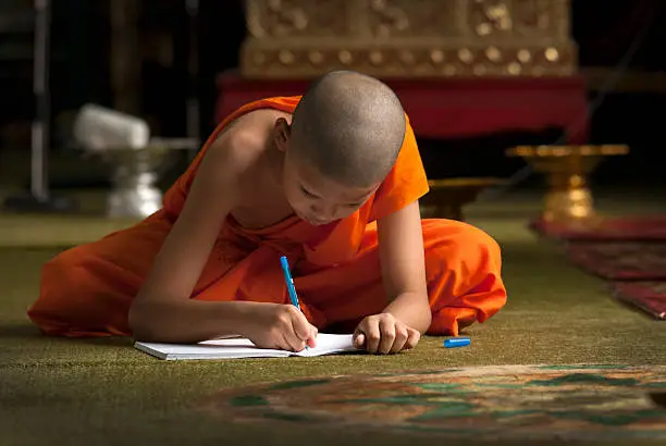 Photo of Young monks