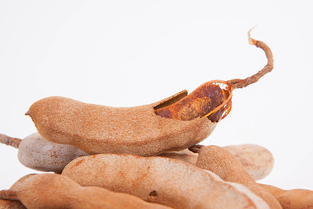 istock Tamarind  on white paper background 480802290