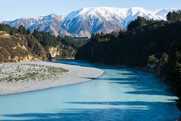 istock Bend of Rakaia River at Rakaia Gorge 480802474