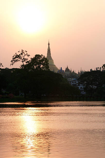 istock Kandawgyi Lake by Sunset 480803322