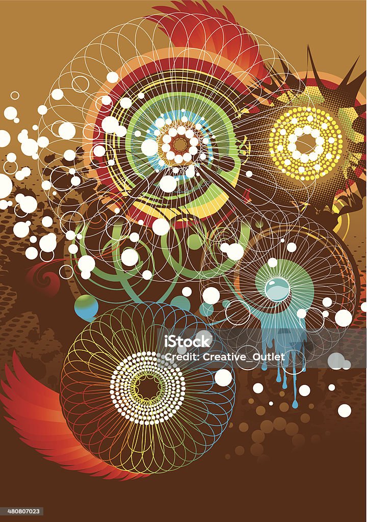 Loop Circle Pattern Loops Circles C Stock Illustration - Download Image Now - Circle ...