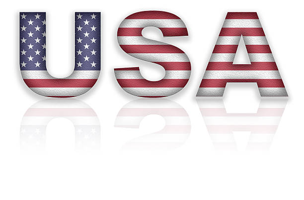 usa flagge text - u s flag stock-grafiken, -clipart, -cartoons und -symbole