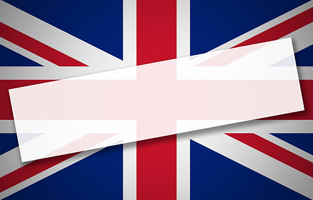 istock Blank Space on National Flag of United Kingdom 480807750