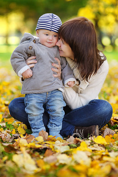 istock Young mother with her little baby boy 480807782