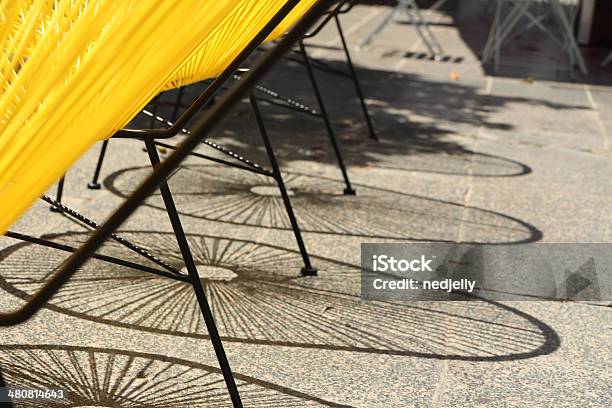 Modern Outdoor Chairs Casting A Shadow Stock Photo - Download Image Now - Acapulco, Chair, Armchair