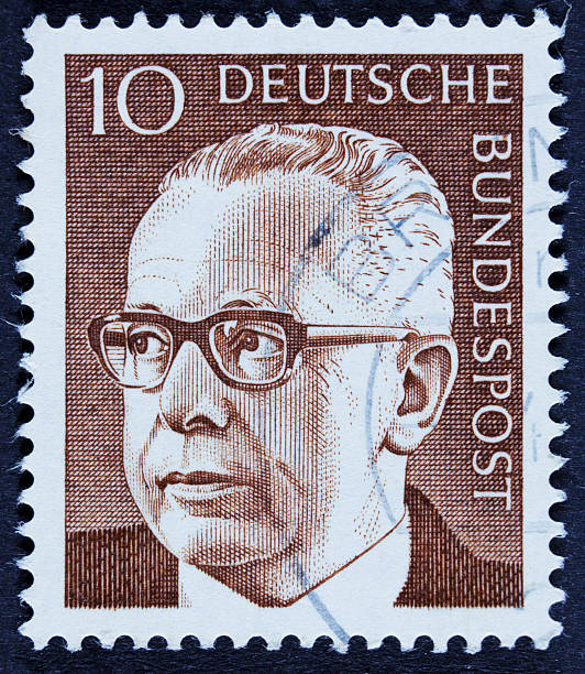 istock Former German President on an old stamp. 480814977