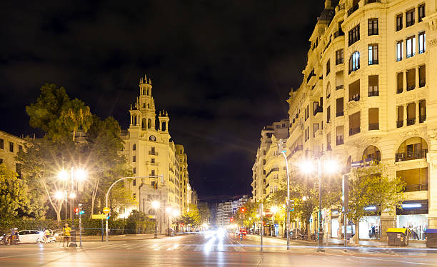 istock Street in night.  Valencia, Spain 480816021
