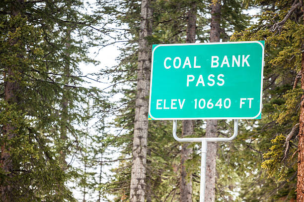 placa de carvão banco - coal bank pass - fotografias e filmes do acervo
