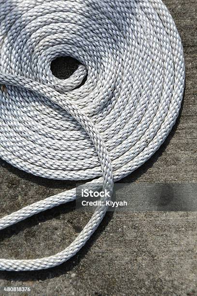 Boat Rope Stock Photo - Download Image Now - 2015, Boardwalk, Boat Deck