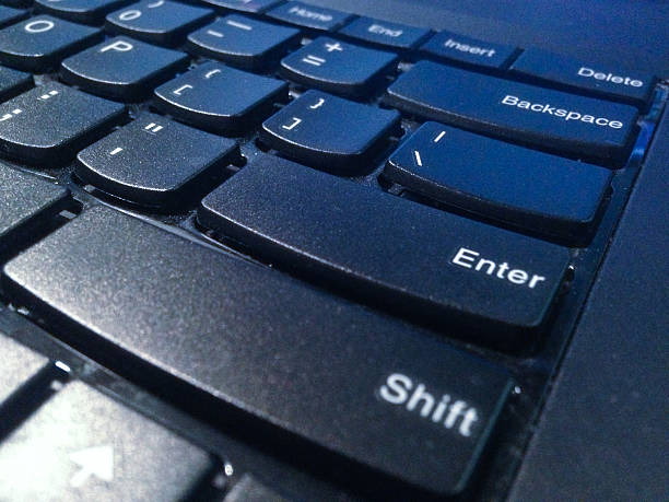istock Close up of flat Enter keyboard 480819894