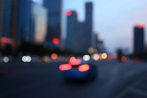 istock Blurry background, Beijing modern financial district skyline 480820000