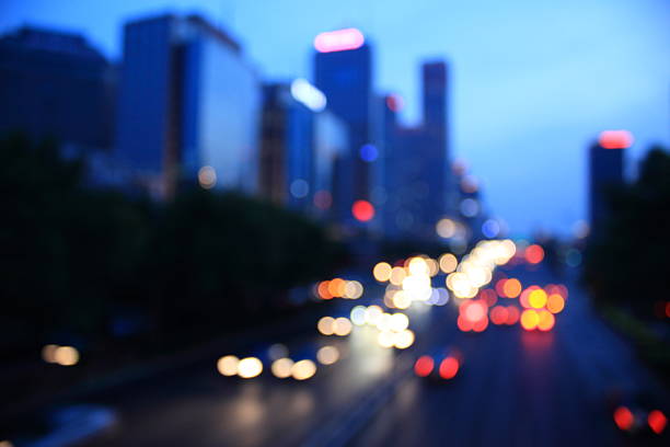 istock Blurry background, Beijing modern financial district skyline 480820050