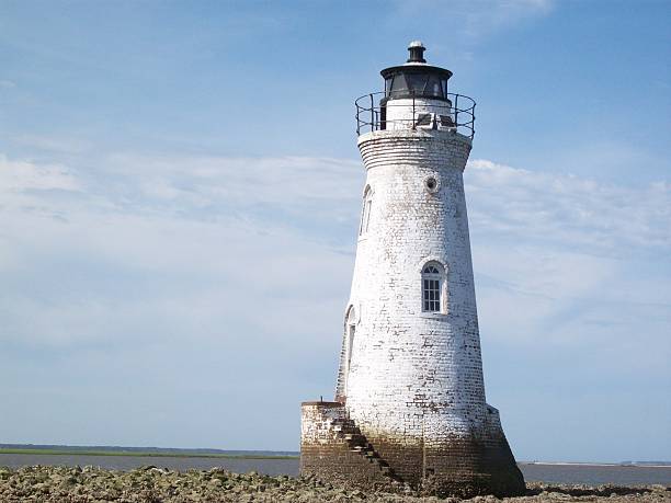 istock Tybee Island Light House During Low Tide 480822698