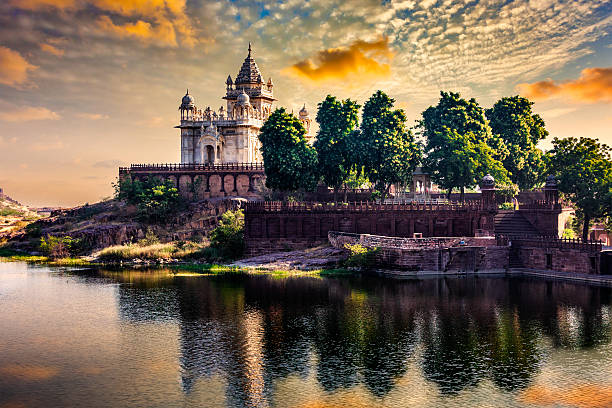 istock Jaswanth Thada mausoleum, Jodhpur, Rajasthan, India 480823084