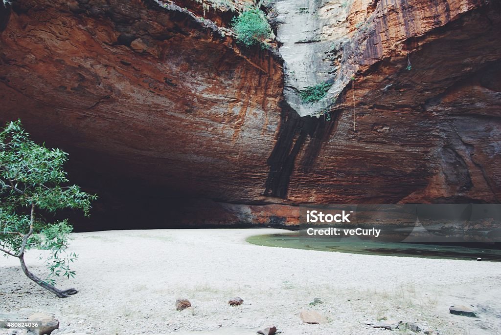 Natural Chapel open air cave, naturally modelled by the wind. 2015 Stock Photo