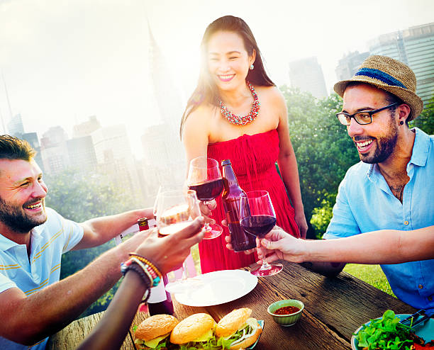 istock Friend Friendship Dining Celebration Hanging out Concept 480825598