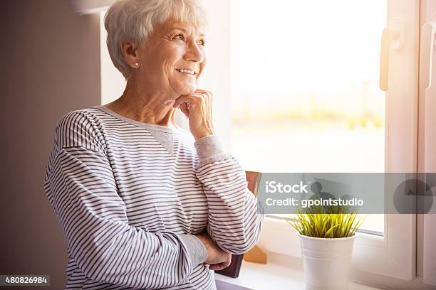 Nature Is So Beautiful At The Morning Stock Photo - Download Image Now - Senior Adult, Day Dreaming, Dreamlike