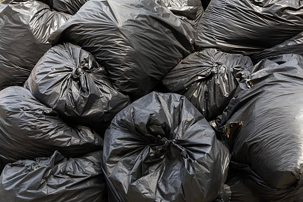 istock Pile of Full Garbage Bags 480827360