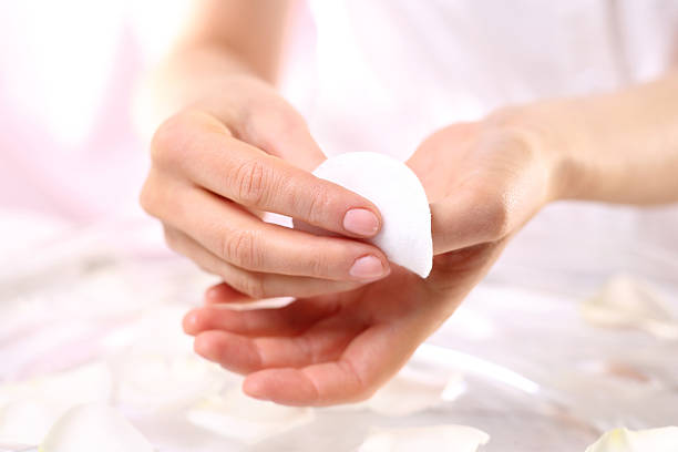 istock Woman remove nail polish 480841442