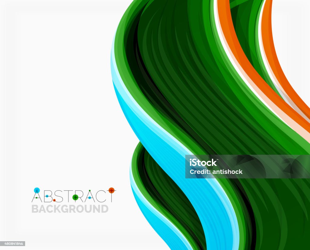 Solid Wave Background Abstract Realistic Solid Wave Background Stock Illustration - Download ...