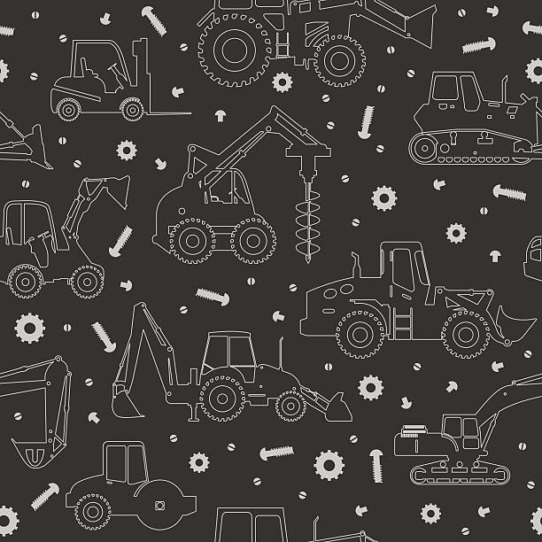 Machine Loading Plan Background 100+ Front End Loaders Backgrounds Stock Illustrations, Royalty-Free ...