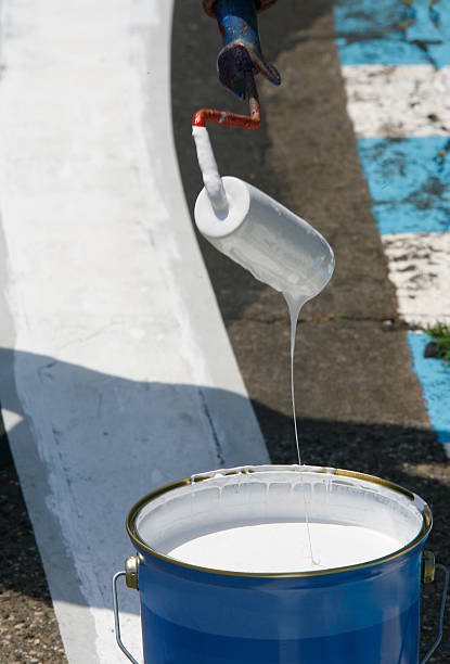istock Painting white the circuit lines 480844254