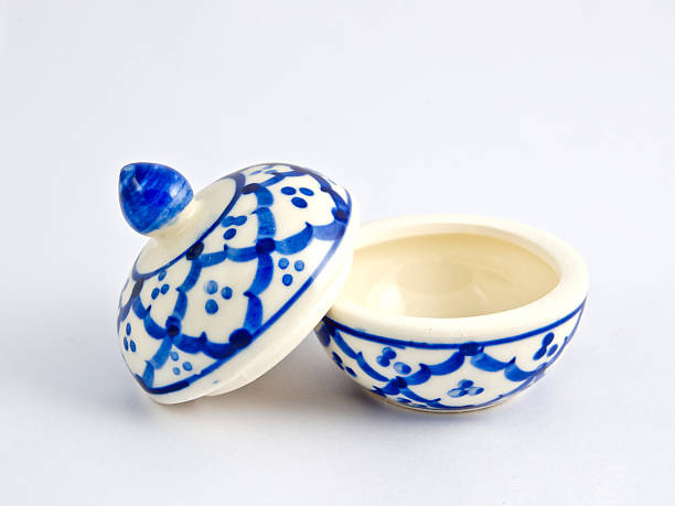 istock Benjarong porcelain on White background 480845893
