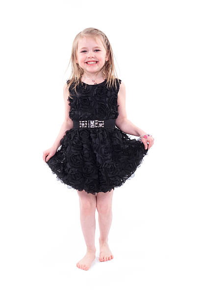istock White Background Girl - Full Body 480847595