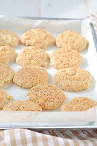 istock Homemade cookies with almonds. 480848965