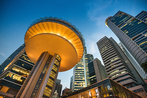 istock Contemporary Singapore skyscrapers 480849126