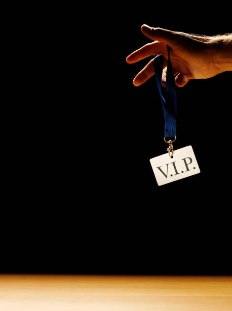 istock V.I.P. Security Pass Badge for a Very Important Person 480849285