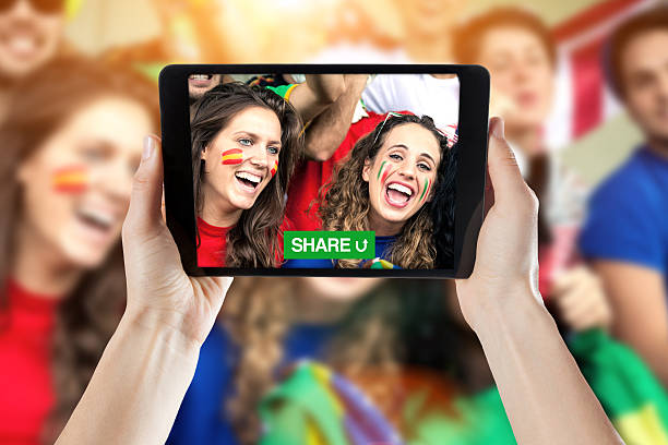 istock Group of female supporters 480849853