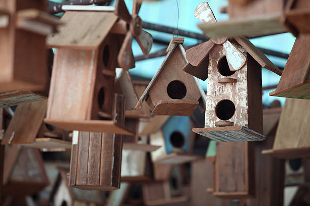 istock grunge wooden bird house 480857344