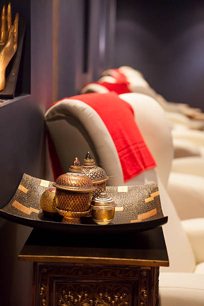 Set of thai traditional cups