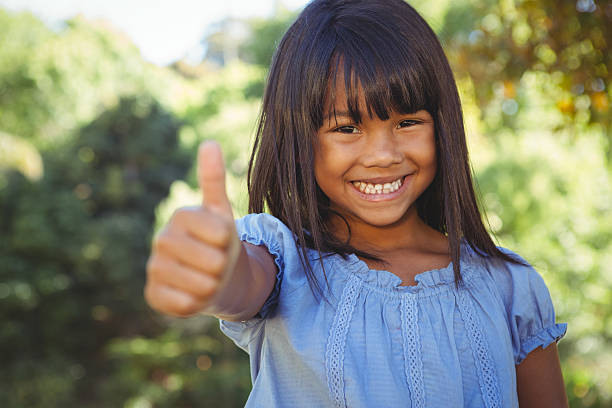 istock Cute little girl in the park 480866762